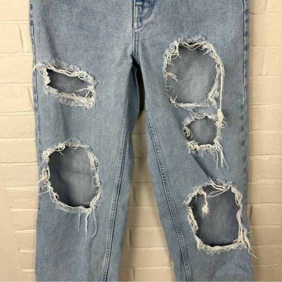 BDG Urban Outfitters High Rise Baggy Distressed Jeans Size 26 - Picture 5 of 11